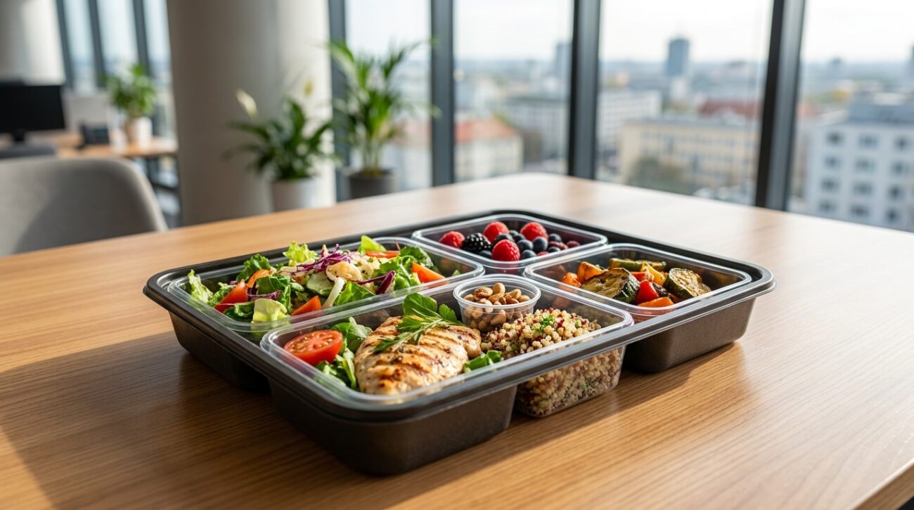 Catering dla firm Dąbrowa Górnicza 2026 – Ranking najlepszych ofert i diet pudełkowych