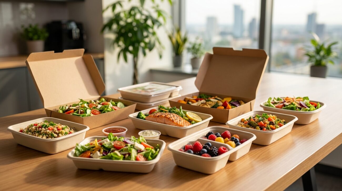 Catering dla firm Radom 2026 – Ranking diet pudełkowych i posiłków do biura