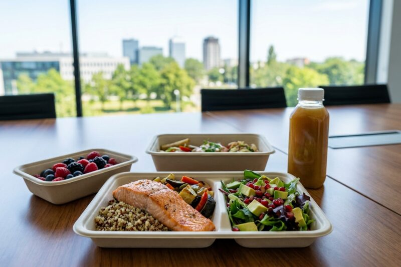 Catering dla firm Rybnik 2026 – Ranking diet pudełkowych i biznesowych