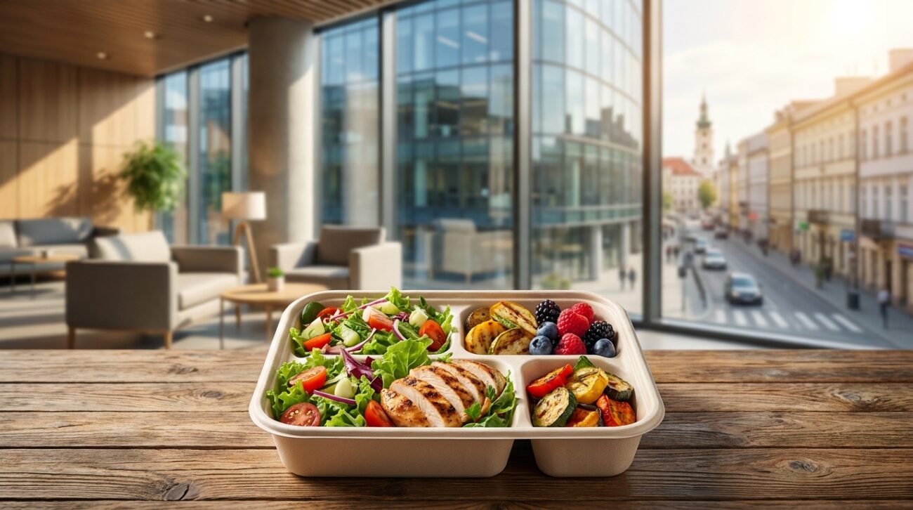 Catering dla firm Rzeszów 2026 – Ranking najlepszych diet pudełkowych i usług B2B
