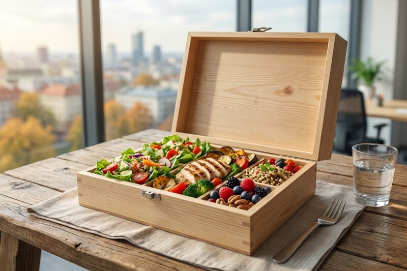 Najlepszy Catering dla firm Kielce 2026 – Ranking diet pudełkowych i obiadów biznesowych