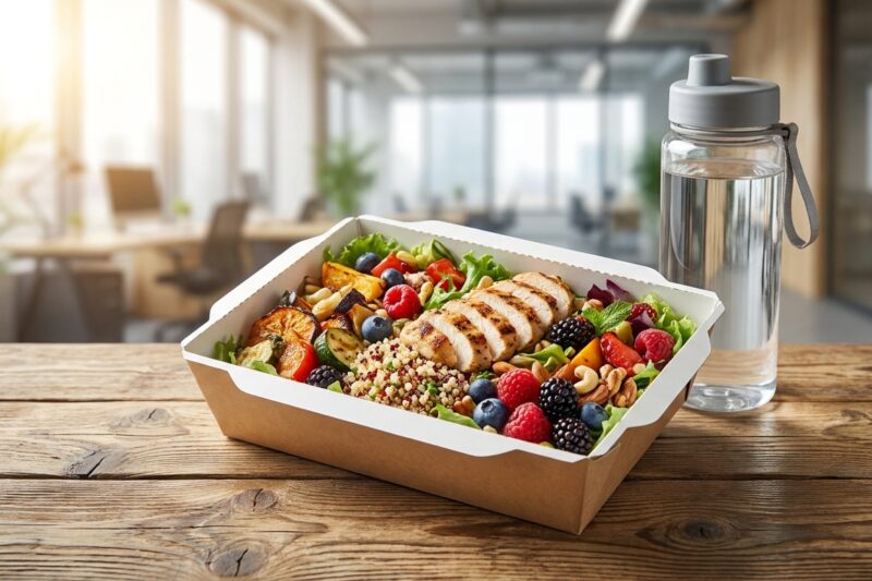 Najlepszy catering dla firm w Gnieźnie 2026 – Ranking diet pudełkowych i eventowych