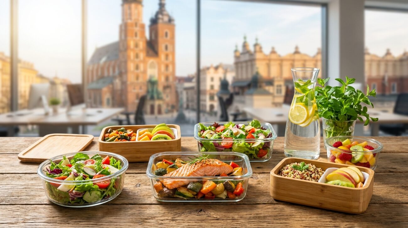 Najlepszy catering dla firm w Krakowie 2026 – Ranking diet pudełkowych i cateringu B2B