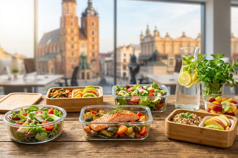 Najlepszy catering dla firm w Krakowie 2026 – Ranking diet pudełkowych i cateringu B2B