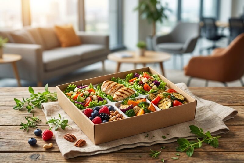 Najlepszy catering dla firm w Sosnowcu 2026 – Ranking lunchy i diet do biura