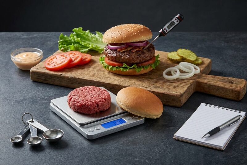 Ile kalorii ma burger wołowy?