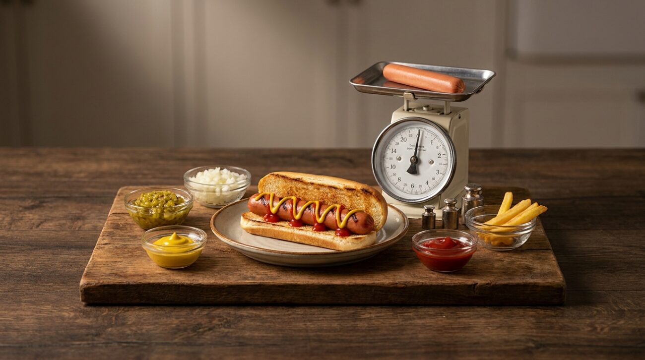 Ile kalorii ma hot dog?