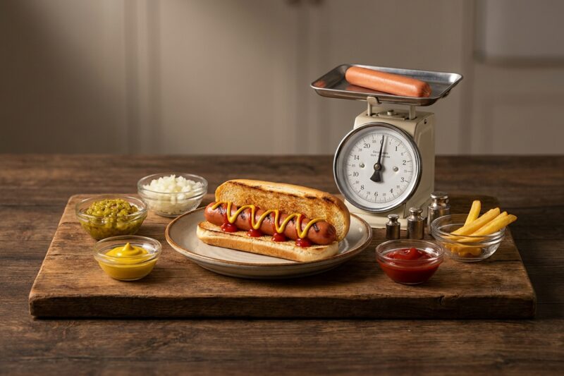 Ile kalorii ma hot dog?