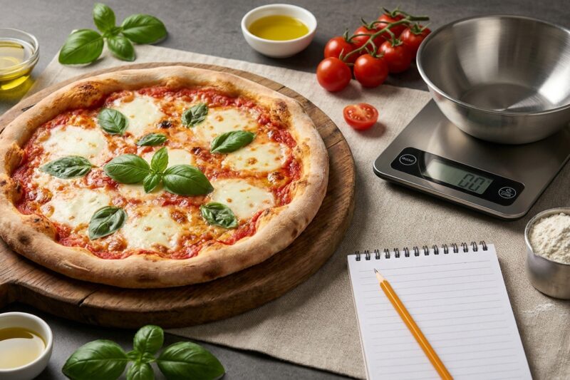 Ile kalorii ma pizza margherita?