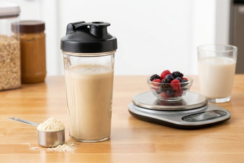 Ile kalorii ma shake proteinowy?