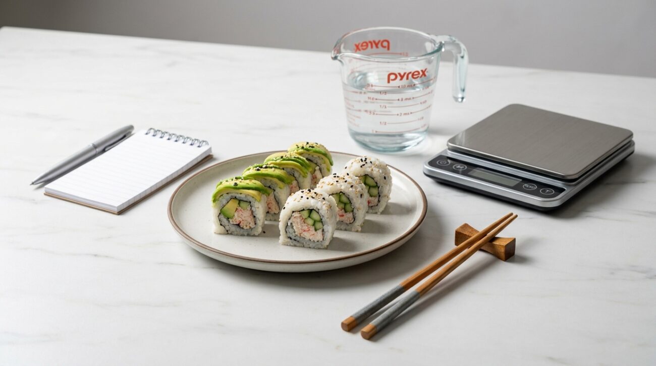 Ile kalorii ma sushi california?